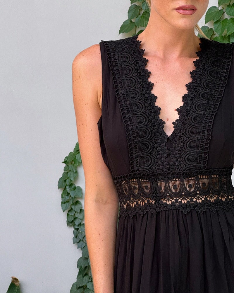 Zivome® | V-Neck Lace Dress