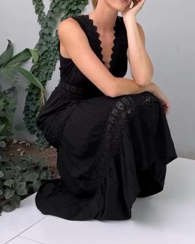 Zivome® | V-Neck Lace Dress