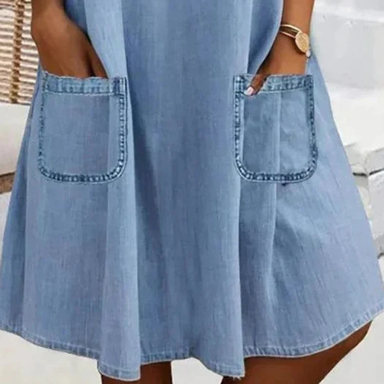 Jill™ | Denim Mini Dress