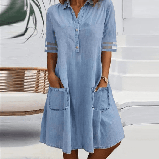 Jill™ | Denim Mini Dress
